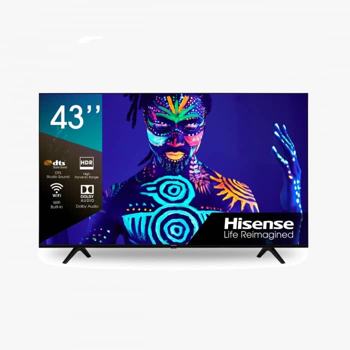 TELEVISEUR HISENSE 43" LED SMART VIDAA 4K 43A40