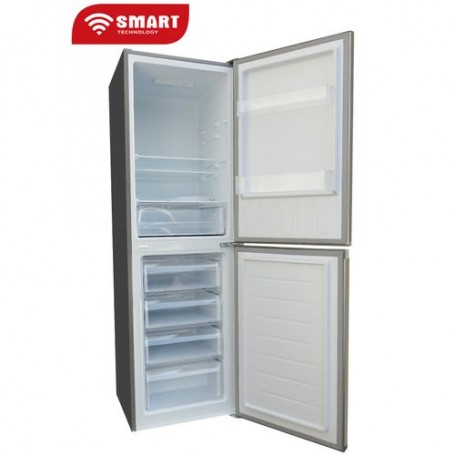 REFRIGERATEUR SMART TECHNOLOGY COMBINE 4TIROIRS 253LITRES GRIS STCB304M 2