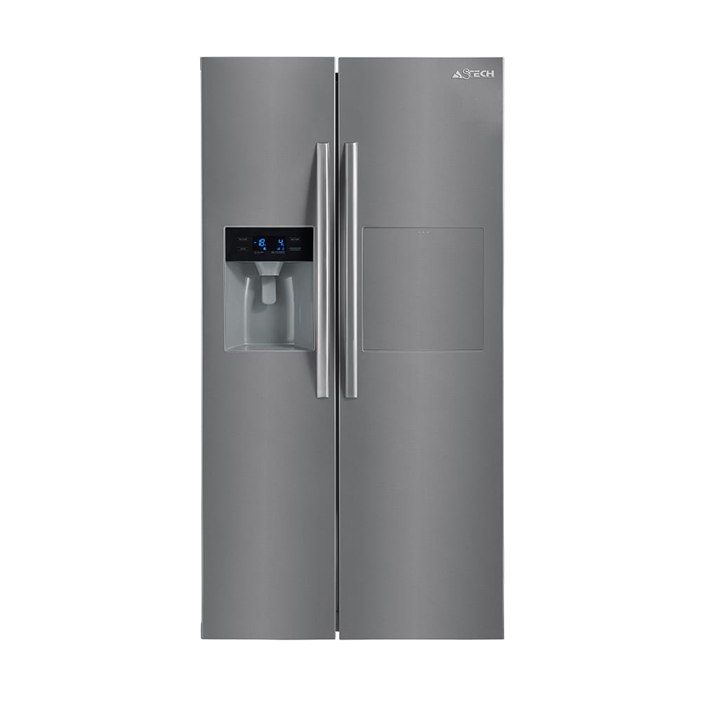 REFRIGERATEUR ASTECH SIDE BY SIDE 2PORTES INVERTER + GLACON AVEC FONTAINE GM FSS6600DDDA 2