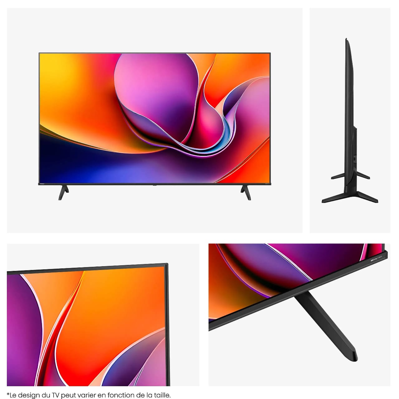 TELEVISEUR HISENSE 50" LED SMART VIDA UHD 50A40