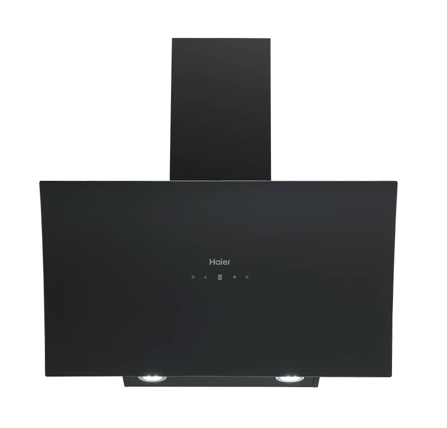 HOTTE DE CUISINE HAIER ENCASTRABLE SENSOR 90X60 VERRE NOIR HCHS9OTB11A90CM