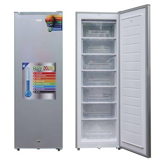 Congélateur smart Technology 7 Tiroirs 244 litres Gris STCD350k